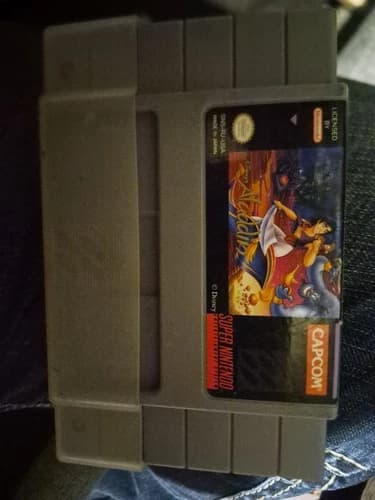 Super Nintendo Game ALADDIN