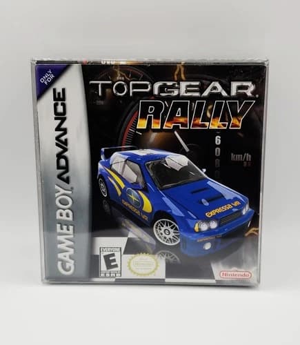 Top Gear Rally (Nintendo Gameboy Advance, 2003) GBA OEM CIB Complete Authentic