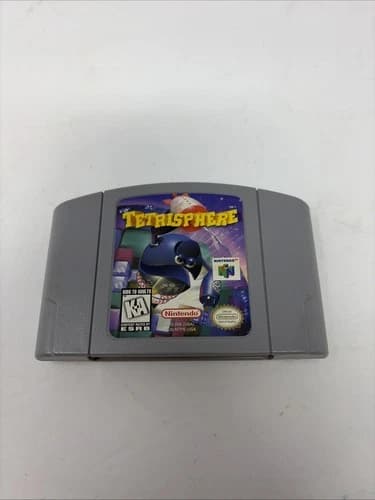 Nintendo 64 N64 Tetrisphere Authentic Tested Working