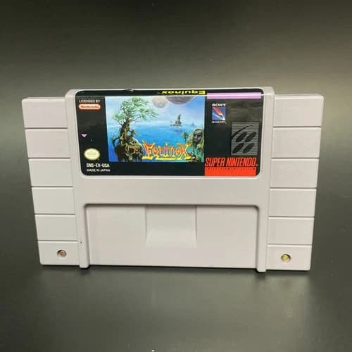 Super Nintendo Equinox SNES Cartridge 1994 Edition