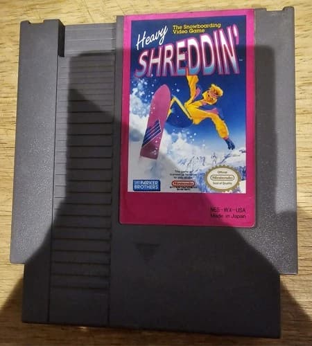 Heavy Shreddin' (Nintendo Entertainment System, 1990) Cart Only
