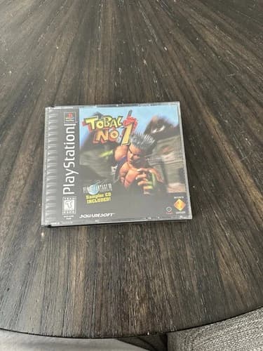 PlayStation 1 PS1 Game Tobal No. 1 CIB Complete In Box