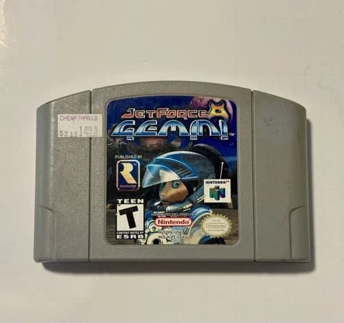 Jet Force Gemini Nintendo 64 N64 Game Cartridge Only NTSC-U/C T-Teen Works