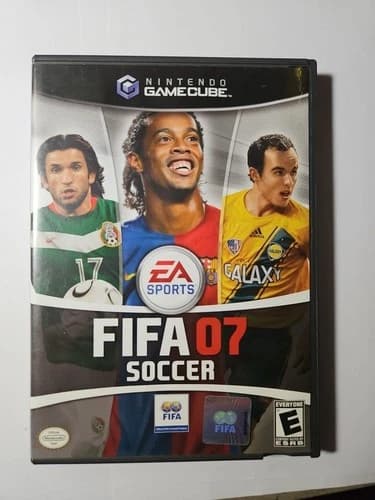 FIFA Soccer 07 GameCube Complete Nintendo CIB