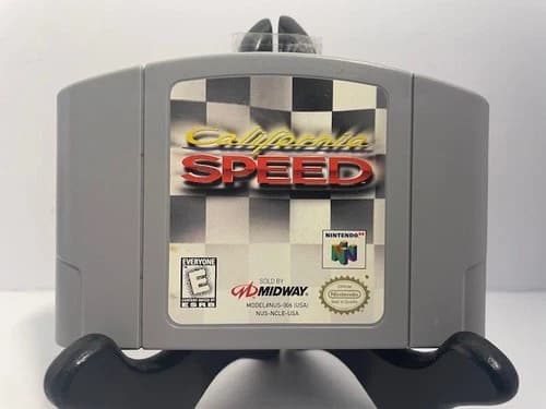 California Speed (Nintendo N64) Authentic Cleaned Tested Working