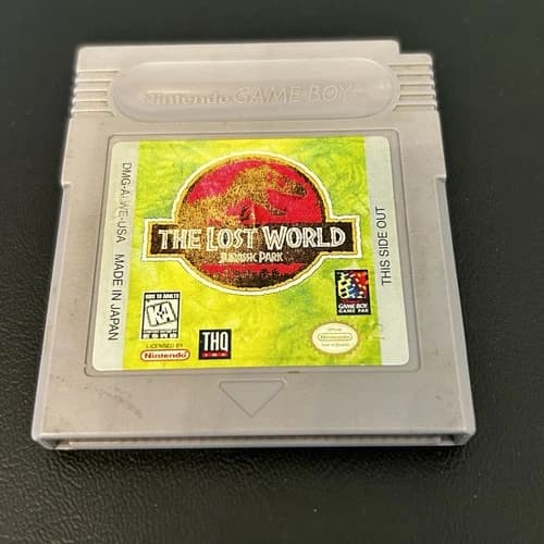The Lost World: Jurassic Park (Nintendo Gameboy) Tested Cleaned