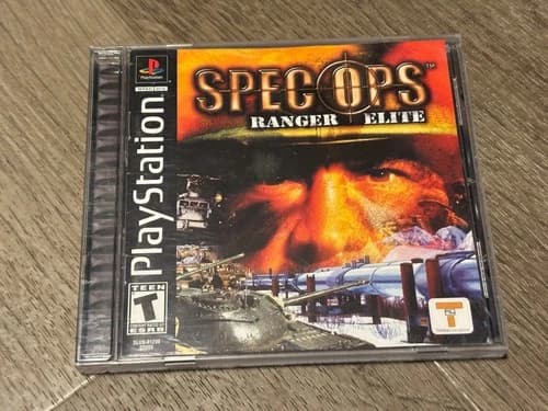 Spec Ops Ranger Elite Playstation 1 PS1 Complete CIB Authentic Good Shape
