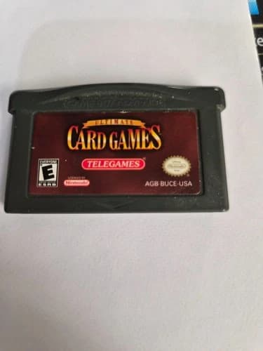 Nintendo Gameboy Advance GBA ULTIMATE CARD GAMES