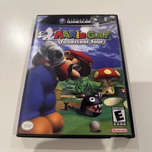 Mario Golf: Toadstool Tour (Nintendo GameCube, 2003) Tested And Works Great!