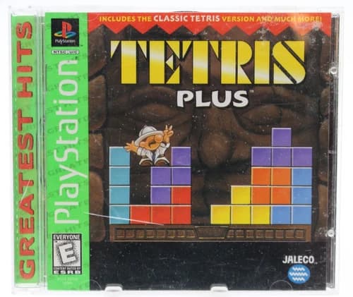 Tetris Plus Greatest Hits PlayStation 1 PS1 Complete And Tested