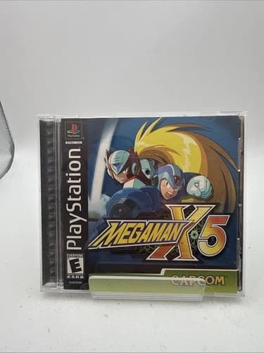 Mega Man X5 (Sony PlayStation 1, PS1) Complete CIB With Manual