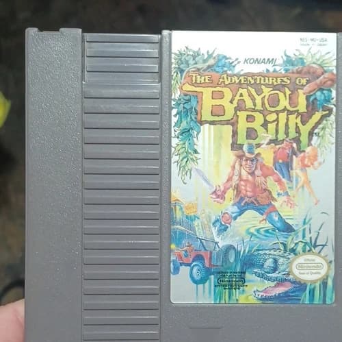 Konami: The Adventures of Bayou Billy (Nintendo NES, NTSC-U/C)