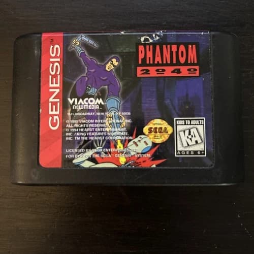 Phantom 2040 (Sega Genesis, 1995) Tested