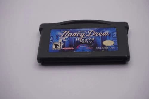 Nancy Drew: Message in a Haunted Mansion Nintendo Gameboy Advance GBA Game Cart