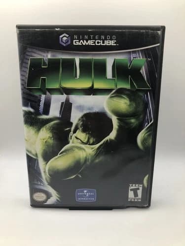 Hulk (Nintendo GameCube, 2003) CIB W/ Manual Tested Working