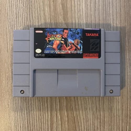 Art of Fighting (Super Nintendo Entertainment System, 1993) SNES Cart Only