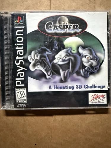 Casper (Sony PlayStation 1, 1996) Complete Video Game Manual Included
