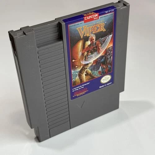 Code Name: Viper (Nintendo Entertainment System, 1990) Tested Cart Only