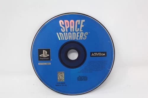 Space Invaders Sony Playstation 1 PS1 Disc Only