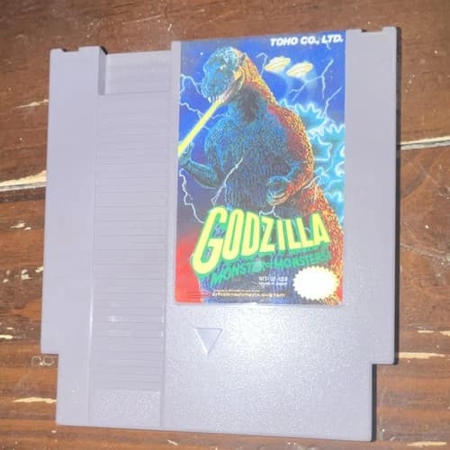 TOHO Godzilla: Monster of Monsters! Nintendo NES Game Cartridge NTSC-U/C
