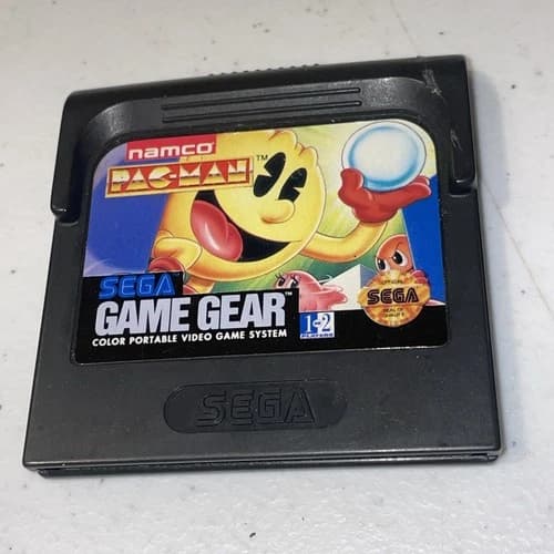 Game Gear Namco PAC MAN Pacman Cartridge Only Sega Authentic