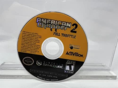 American Chopper 2 Full Throttle - Nintendo Gamecube GC - Game Disc only -
