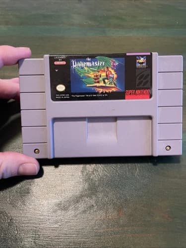 The Pagemaster SNES Super Nintendo Entertainment System 1994 Game
