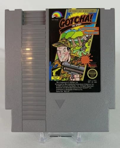 Gotcha! The Sport! (Nintendo Entertainment System NES, 1987) Tested Working NES