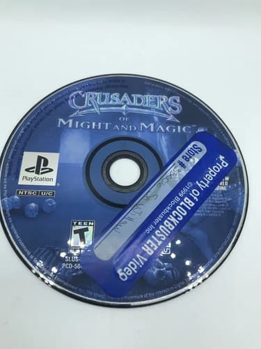 Crusaders Of Might And Magic (Sony Playstation 1, 2000) PS1 Disc Only