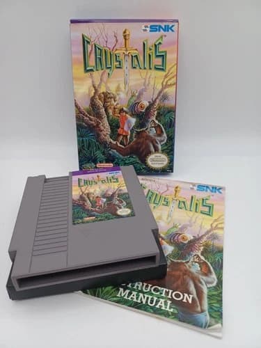 Nintendo NES Game - Crystalis (1990 SNK) – Complete in Box with Manual