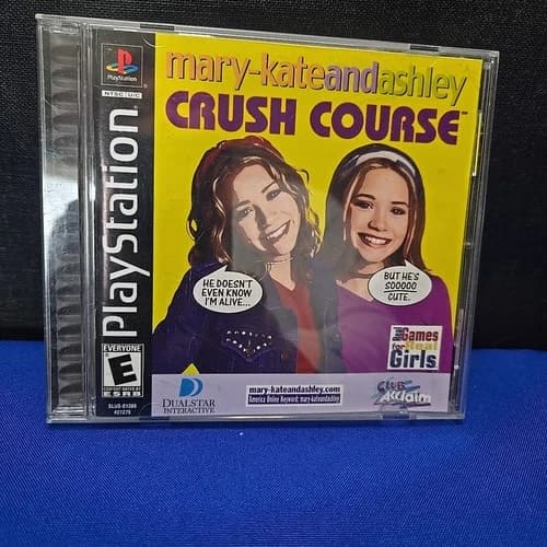 Mary-Kate and Ashley: Crush Course Sony Playstation 1 Adventure Video Game - CIB