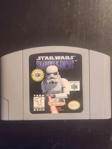 Star Wars: Shadows of the Empire Nintendo 64 N64 Tested-Working-Authentic