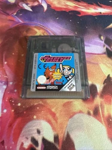 Powerpuff Girls: Battle Him (Nintendo Game Boy Color GBC) Authentic & Tested
