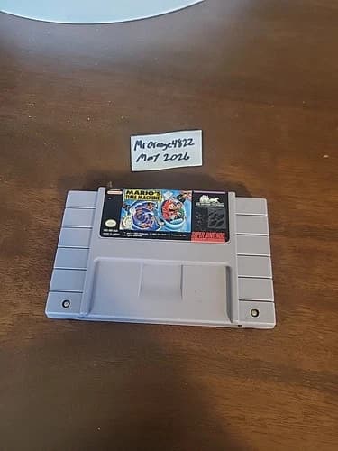 Mario's Time Machine (Super Nintendo SNES, 1993)