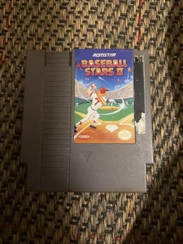 Baseball Stars II 2 Nintendo Entertainment System NES Cartridge Only - Tested