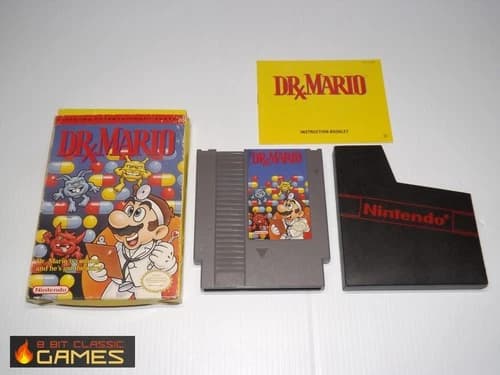 Dr. Mario - COMPLETE BOX - NINTENDO NES FAST SHIPPING! 317a