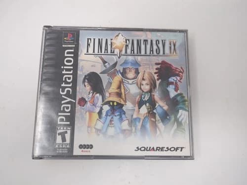 Final Fantasy IX (Sony PlayStation 1, 2000) Tested Black Label PS1 FFIX 01251