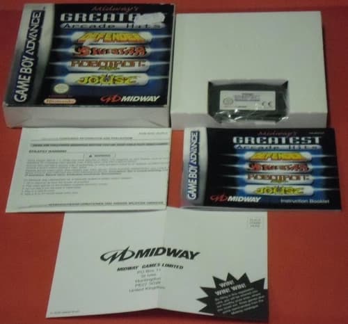 GREATEST ARCADE HITS: x4 - defender/ sinistar/ joust/ robotron GAME BOY ADVANCE
