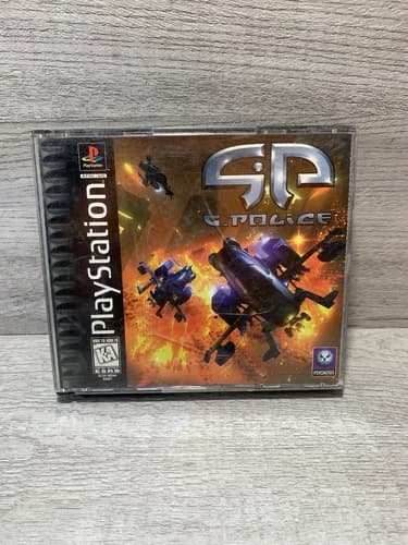 G-Police (Sony PlayStation 1, 1997) PS1 - COMPLETE CIB TESTED & WORKING!