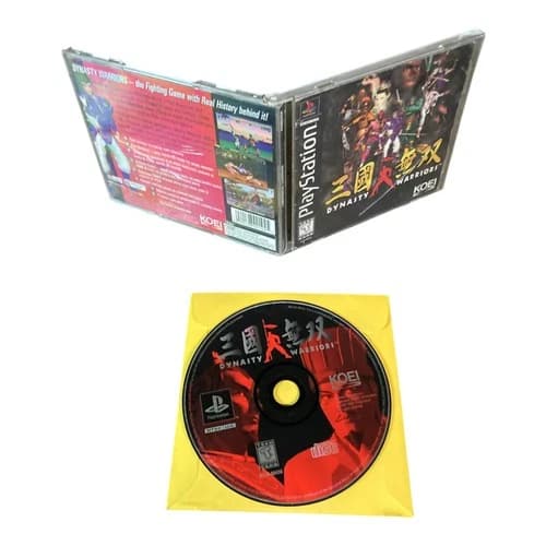 Sony PlayStation 1 PS1 CIB Complete TESTED Dynasty Warriors 1996 CF