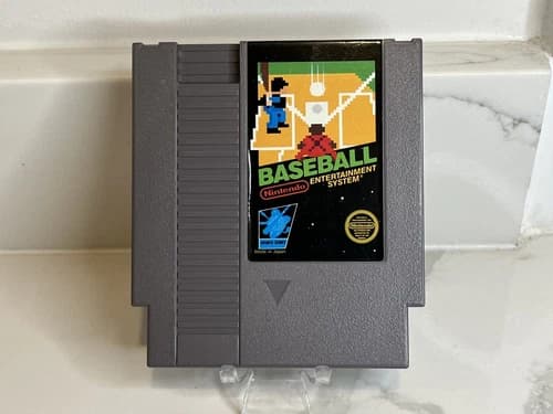 Baseball - 1985 NES Nintendo Game - Cart Only - TESTED!