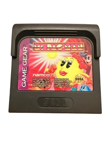 Ms. Pac-Man (Sega Game Gear, 1995) Authentic