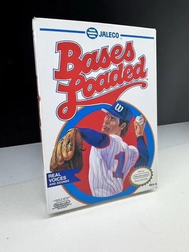 Bases Loaded for NES Nintendo Complete In Box CIB Foam, Insert, Manual, Sleeve