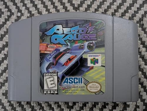 Aero Gauge (Nintendo 64) N64 Cartridge only