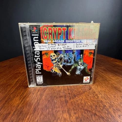ORIGINAL CRYPT KILLER PLAYSTATION 1 COMPLETE IN BOX