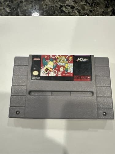 Krusty's Super Fun House (Super Nintendo Entertainment System, 1992)
