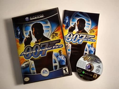 James Bond 007 Agent Under Fire (Nintendo GameCube GC, 2001) Complete CIB