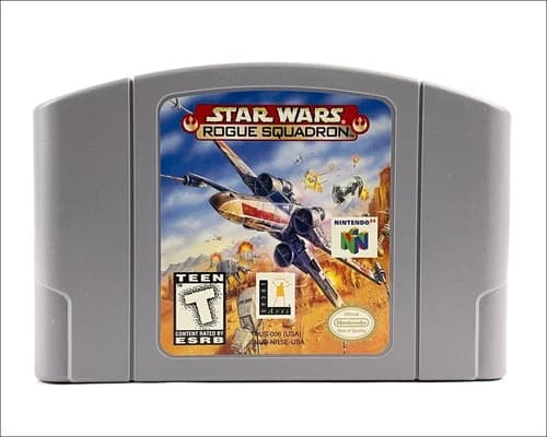 Star Wars Rogue Squadron Nintendo 64 N64 Authentic Tested Cartridge Cart Only