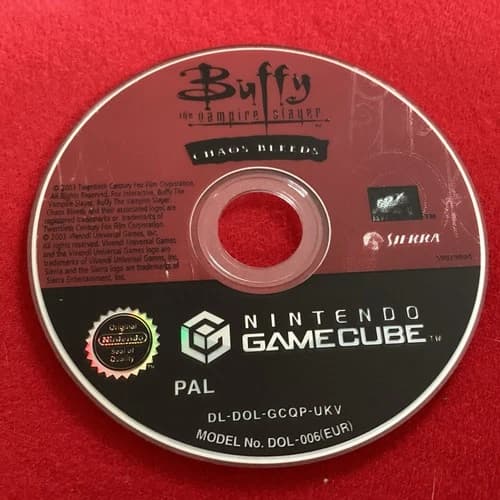 Buffy the Vampire Slayer - Chaos Bleeds (Nintendo GameCube, 2003) **DISC ONLY**