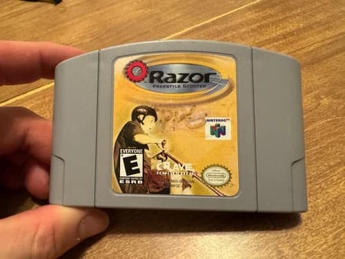 Razor Freestyle Scooter Blockbuster Excl Nintendo 64 N64 authentic video game